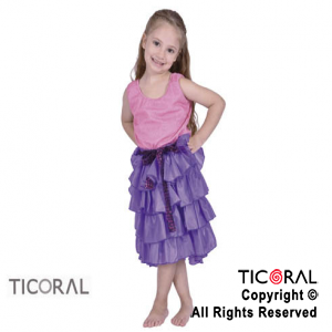DISFRAZ VIOLETTA LILA x 1 TALLE 1